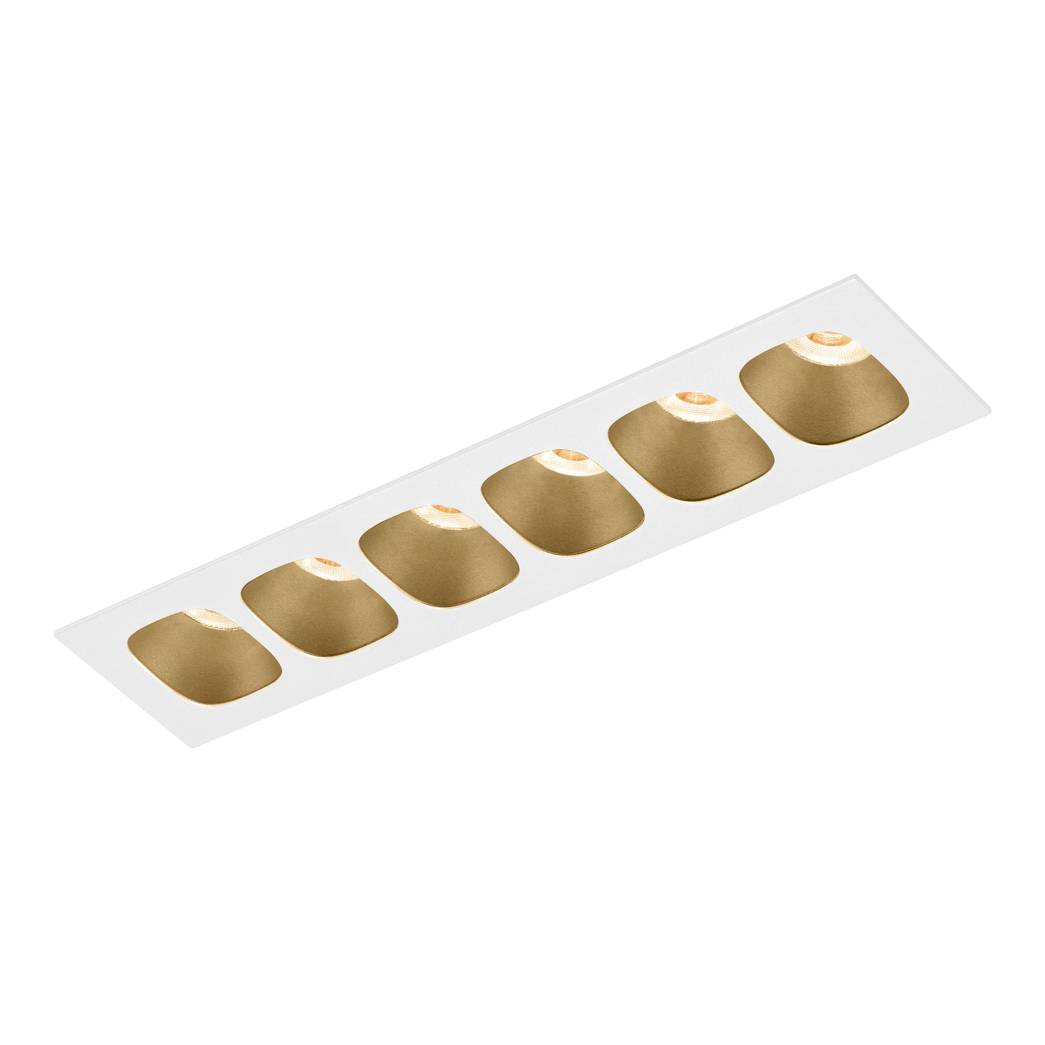 Wever & Ducrè - Pirro Petit Ceiling Rec 6.0 LED 2700K - Champagne