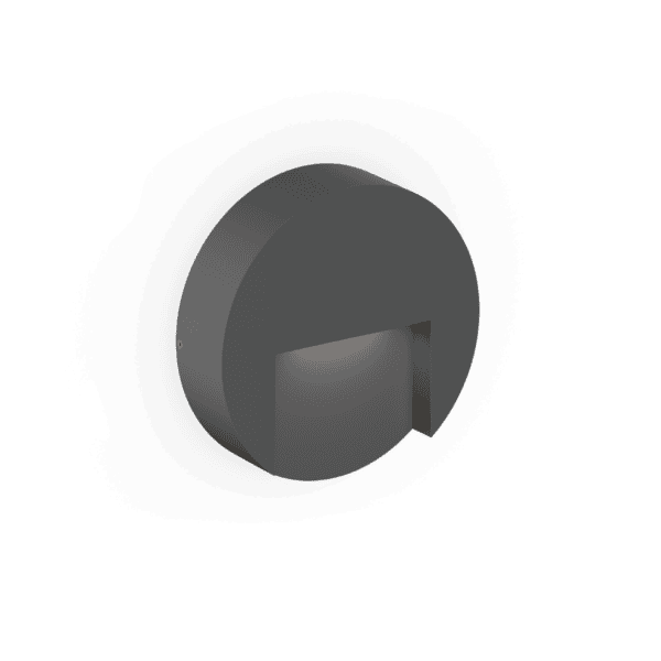 Wever & Ducrè - Reto Round Outdoor Wall Surf 1.3 LED 3000K - Grigio