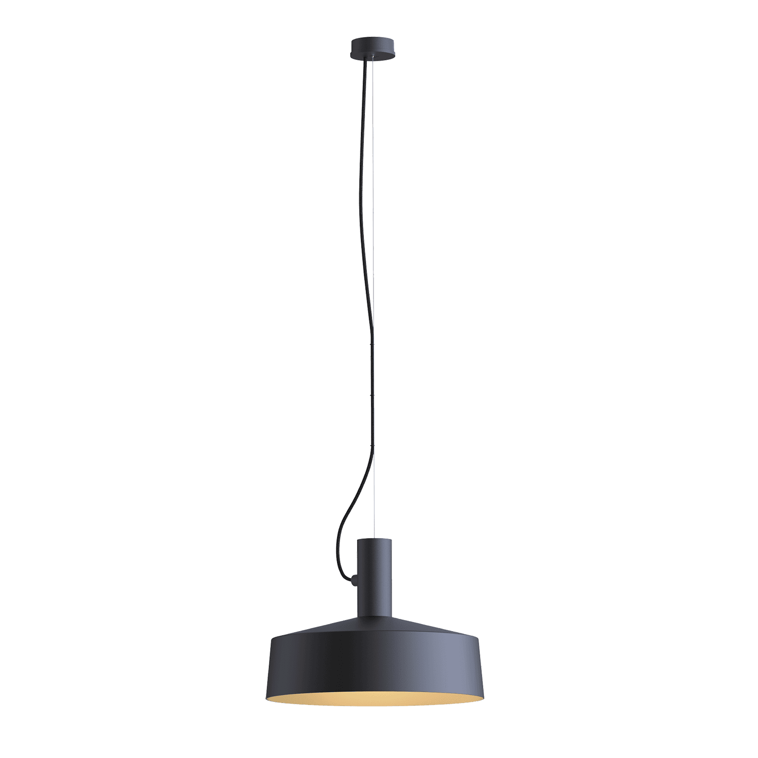 Wever & Ducrè - Roomor Ceiling Susp 1.3 E27 B-k 6.0m Cable - Nero