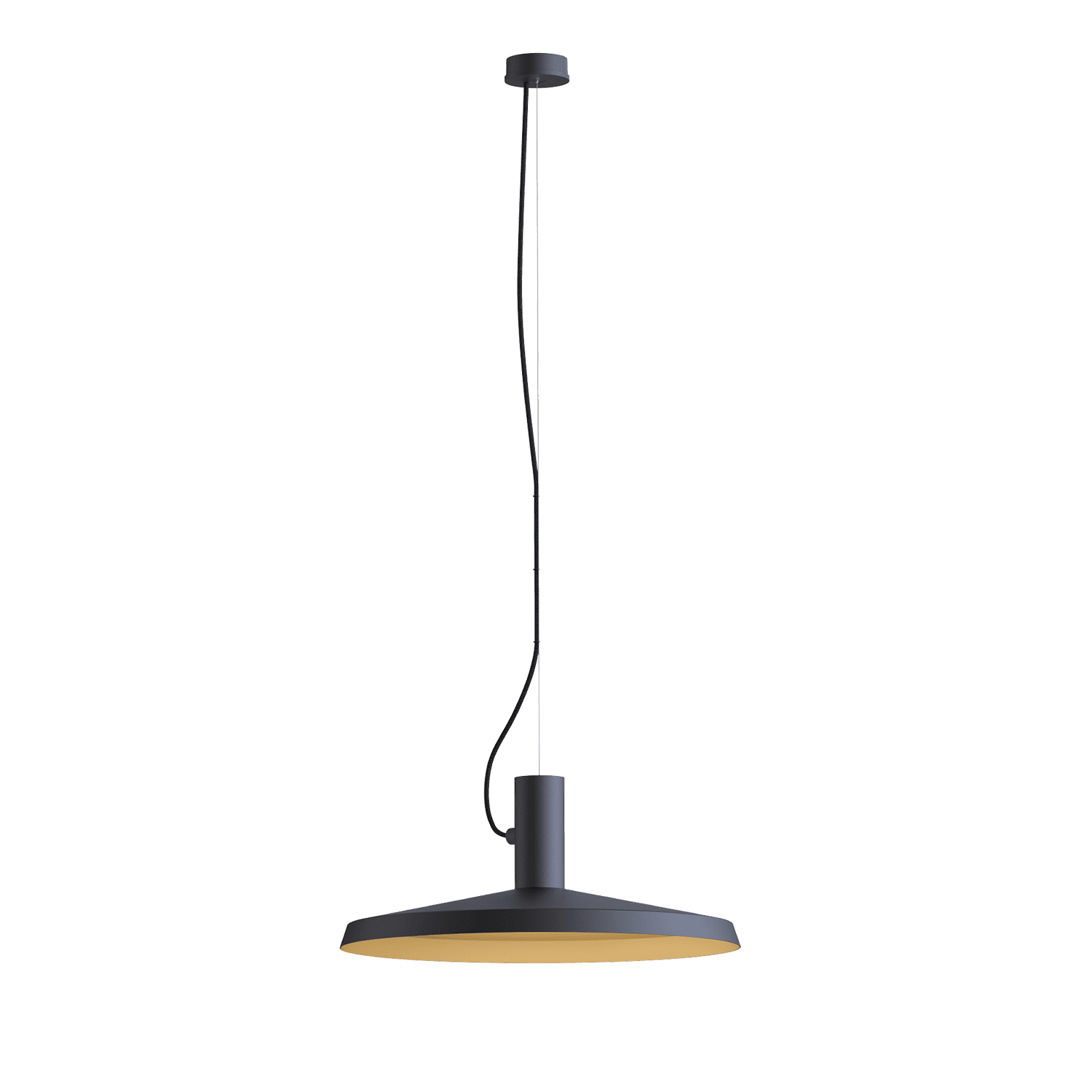 Wever & Ducrè - Roomor Ceiling Susp 1.4 E27 B-k 2.5m Cable - Nero
