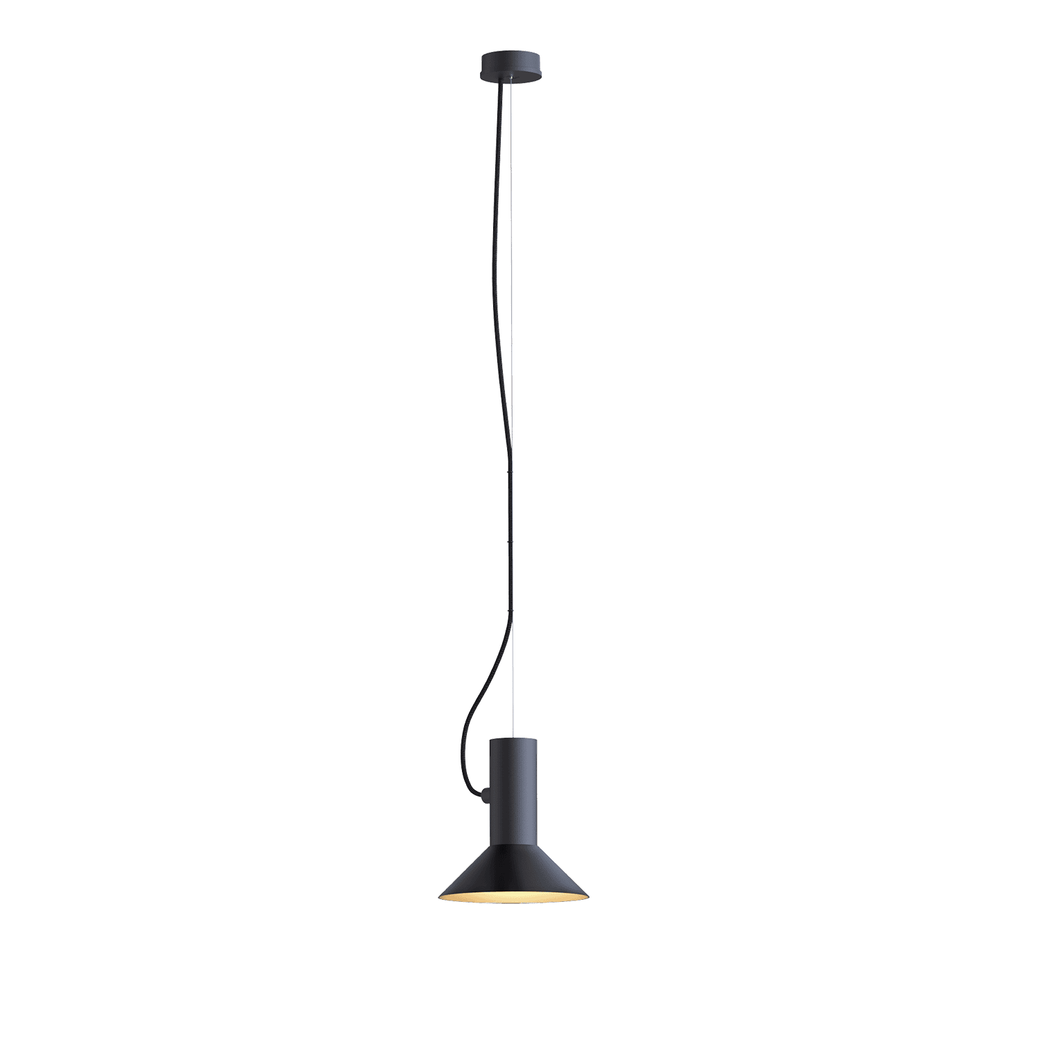 Wever & Ducrè - Roomor Ceiling Susp 1.1 PAR16 B-k 2.5m Cable - Nero