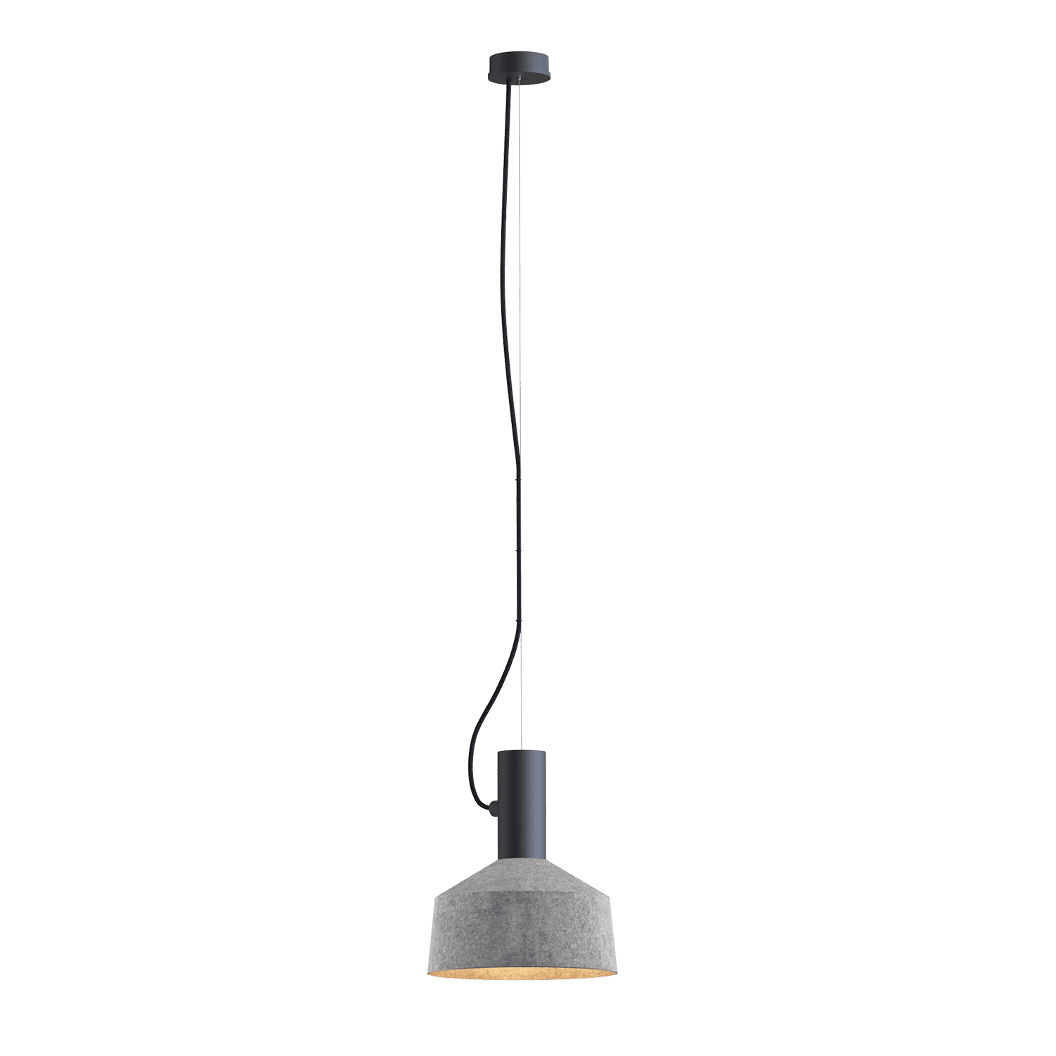 Wever & Ducrè - Roomor Ceiling Susp 1.2 PAR16 B-f 6.0m Cable - Nero