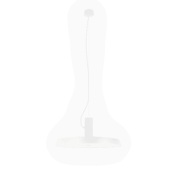 Wever & Ducrè - Roomor Office Ceiling Susp 1.0 Opal LED 4000K - Bianco