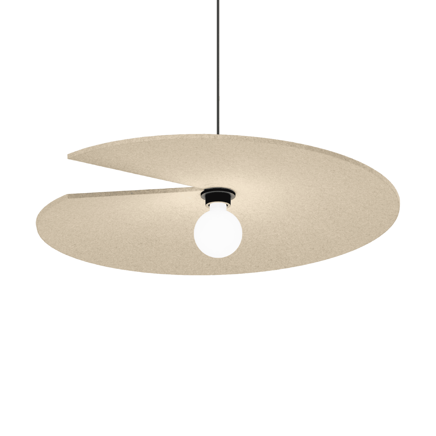 Wever & Ducrè - Spirra Soft Ceiling Susp 1.0 E27 Lf 2.5m - Argento