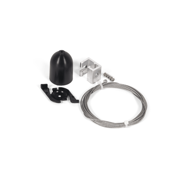 Wever & Ducrè - 3-phase Track Suspension Set B Max. 1.5m - Nero