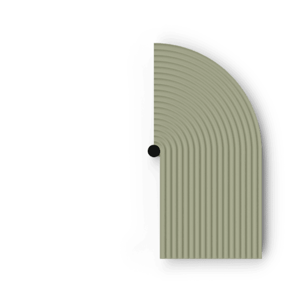 Wever & Ducrè - Tapis Wall Surf 3.1 - Nero