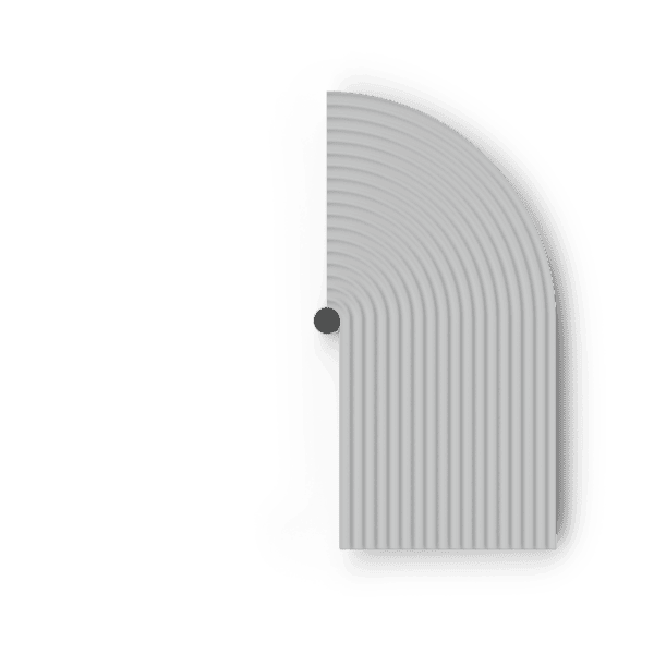 Wever & Ducrè - Tapis Wall Surf 3.1 - Grigio