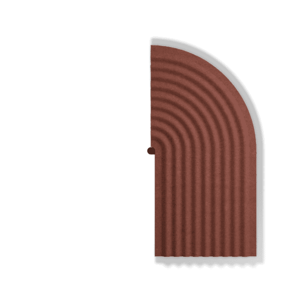 Wever & Ducrè - Tapis Soft Wall Surf 3.1 - Rosso