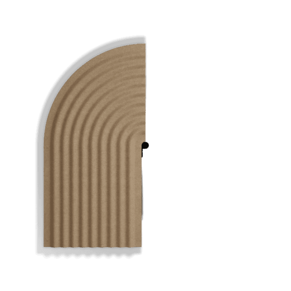 Wever & Ducrè - Tapis Soft Wall Surf 4.1 - Nero
