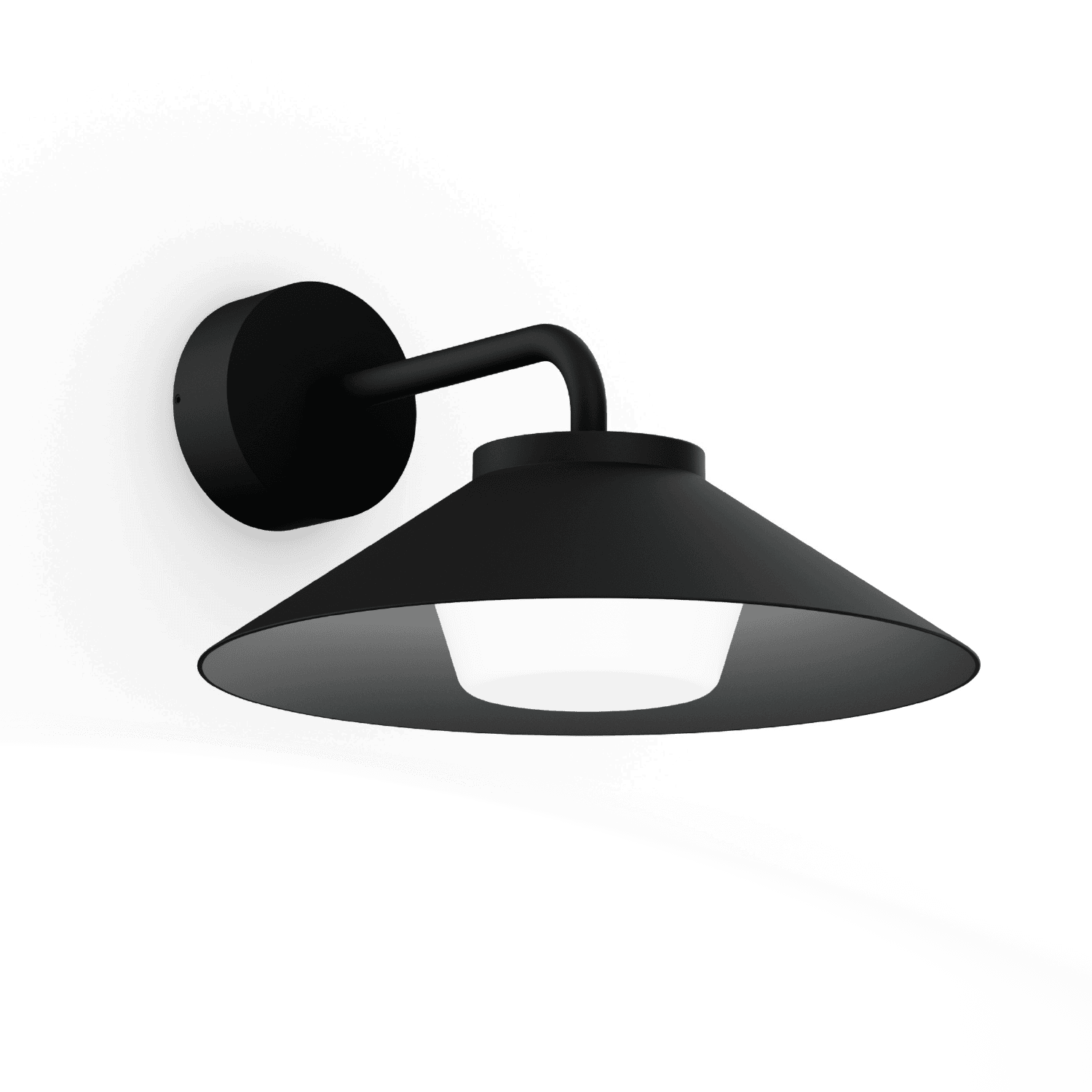 Wever & Ducrè - Tradora Outdoor Wall Surf 1.0 LED 2700K - Nero