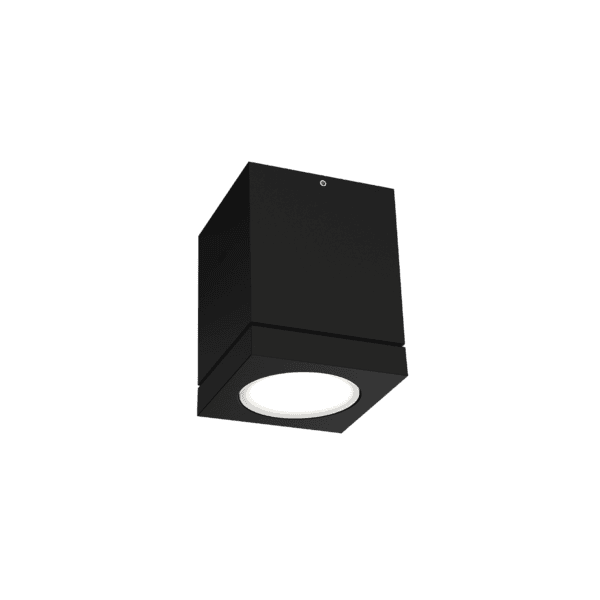 Wever & Ducrè - Tube Carré Outdoor Ceiling Surf 1.0 PAR16 - Nero