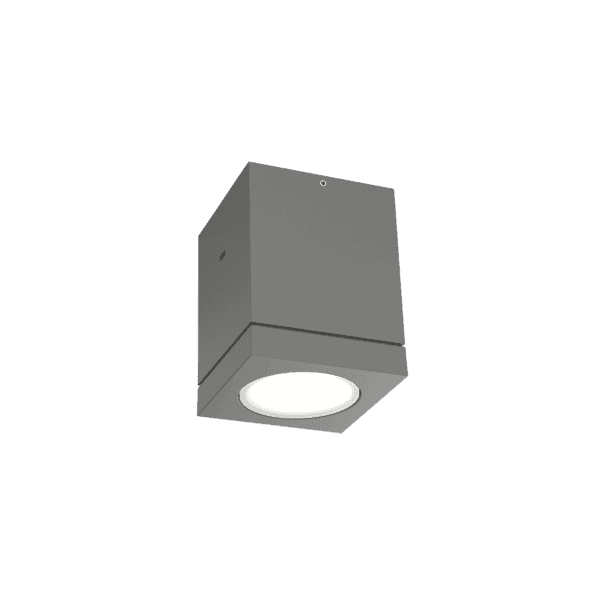 Wever & Ducrè - Tube Carré Outdoor Ceiling Surf 1.0 PAR16 - Grigio