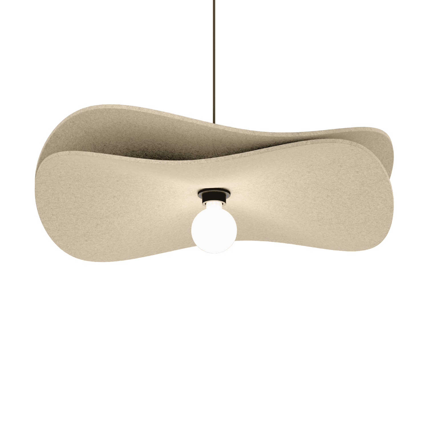 Wever & Ducrè - Wave Soft Ceiling Susp 2.0 E27 Lf 2.5m - Argento