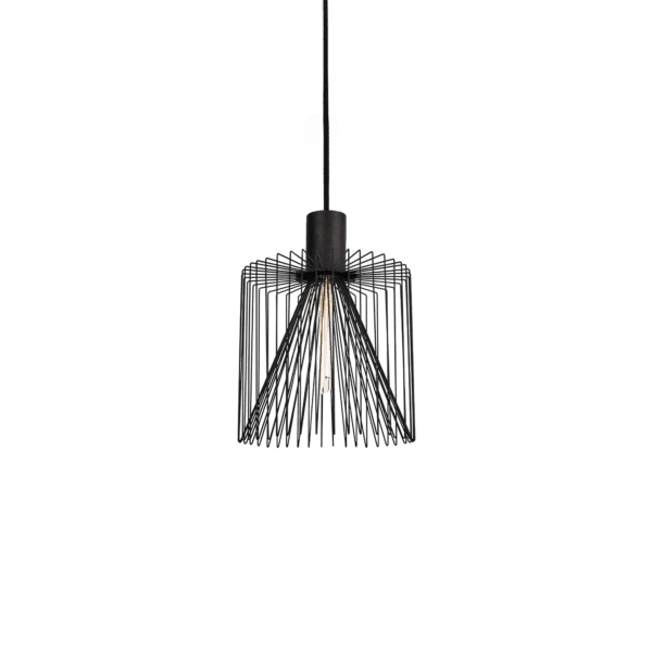 Wever & Ducrè - Wiro Ceiling Susp 1.8 Wiro E27 B 6.0m Cable - Nero