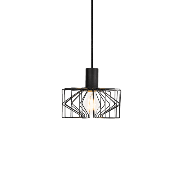 Wever & Ducrè - Wiro Ceiling Susp 2.0 Wiro E27 B 6.0m Cable - Nero