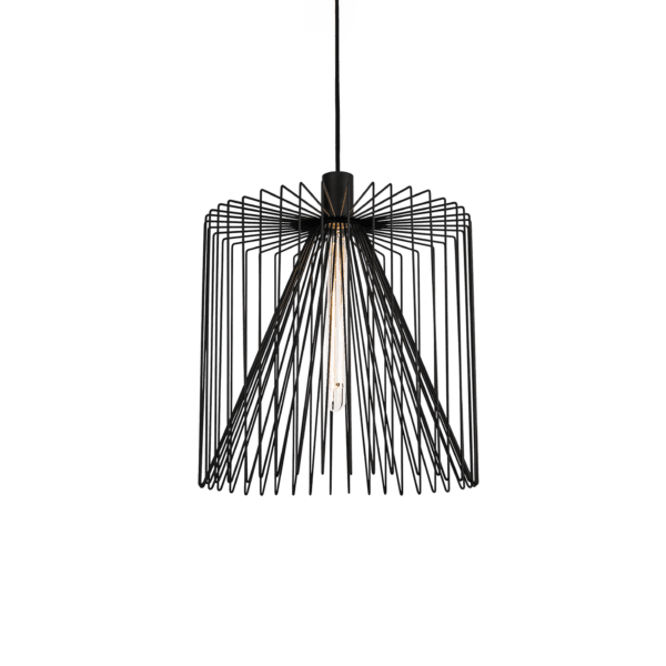 Wever & Ducrè - Wiro Ceiling Susp 3.8 Wiro E27 B 6.0m Cable - Nero