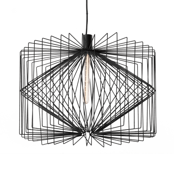 Wever & Ducrè - Wiro Ceiling Susp 6.5 Wiro E27 B 6.0m Cable - Nero