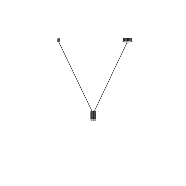 Wever & Ducrè - Wiro Ceiling Susp Set Decenter 1.0 E27 B 6.0m - Argento